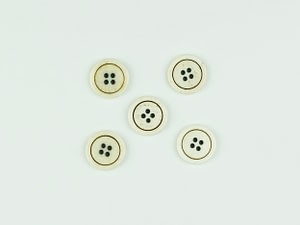 Stained Bone Buttons