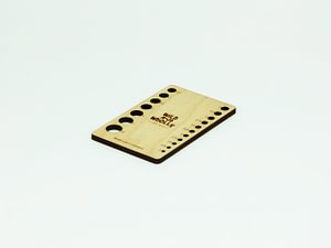 Wild and Woolly Needle Gauge