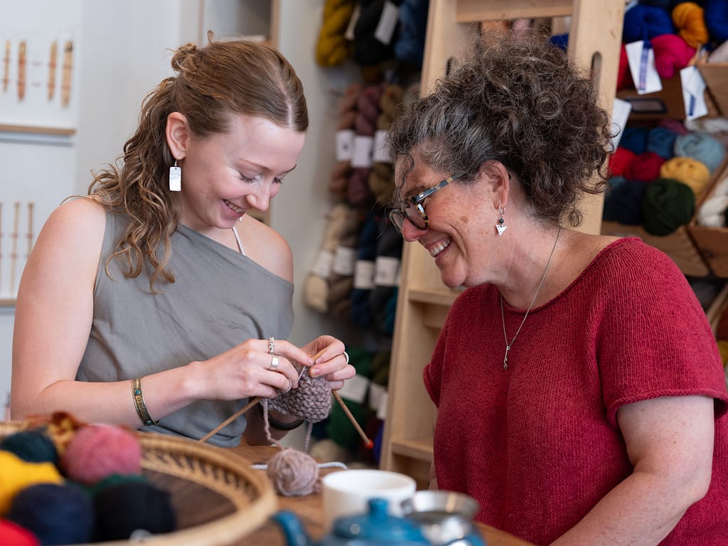 Learn to Knit from the Beginning