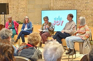 Knitters Question Time @ Make Joy Yarn Festival