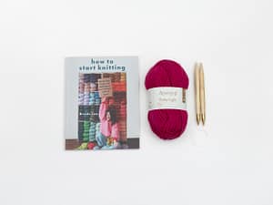Learn to Knit: The Beanie Kit