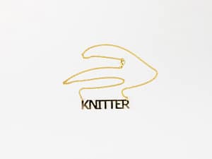 Knitter Crocheter Necklace
