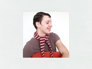 Bunting Triangular Scarf by Meg Rodger