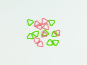 Clover Triangle Stitch Markers