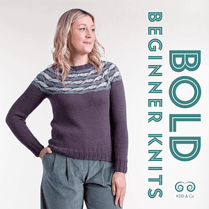 Bold Beginner Knits by Kate Davies