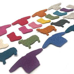 Festive Felt Shapes