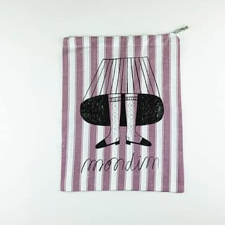 Mondim dark cherry stripe