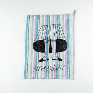 Mondim pink grey stripe