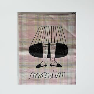 Mondim pale pink check